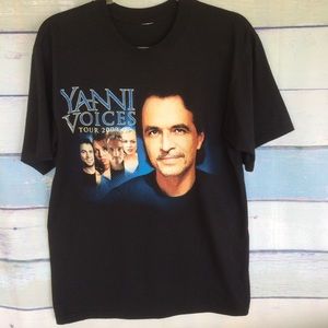 Black Yanni 2009 Tour tee